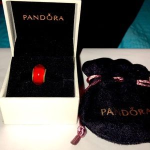 Nice Pandora Charm 
with Velvet Pandora Pouch